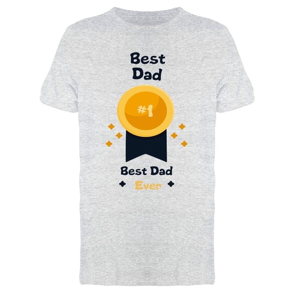 Best Dad Medal Tee Men's -Image by Shutterstock