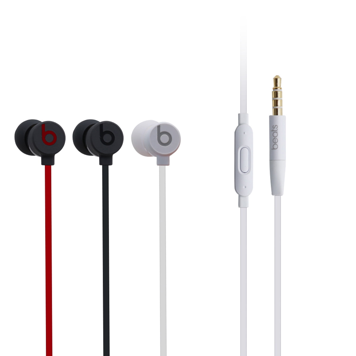 Restored Beats by Dr. Dre Inner Ear Headphones, White, Beats