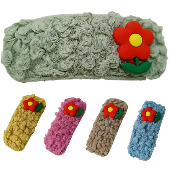 SPRING PARK Fashion Flower Headband for Women Girls Red Flower Hairpin for Birthday