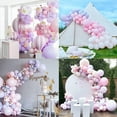 thumbnail image 4 of AOWEE Pink Purple Balloon Garland Kit, Butterfly Baby Shower Decorations for Girl, Gold Butterfly Pearl White Lavender Balloon Arch for Wedding Birthday Bridal Shower, 4 of 8