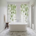 thumbnail image 4 of Sage Green Gradient Kitchen Curtain for Berdoom Living Room Cafe 72 Inch Length, Abstract Polka Dots Vintage Modern Tiers Curtains Light Filtering Drapes Window Treatment 2 Panels 52"Wx72"L, 4 of 8