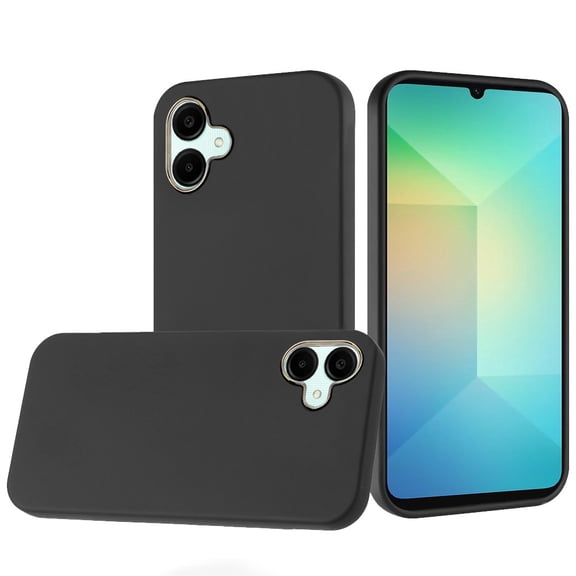 For Samsung Galaxy A06 Case Soft Premium Phone Cover with Chromed buttons