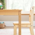 thumbnail image 4 of Guidecraft EdQ Toddler Table - Natural: Square Wooden Activity Table, 30" x 30", 18" Height | Kids Desk for Preschool, Daycare, Playroom & Classroom, 4 of 5