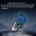 thumbnail image 4 of Audífonos Edr Con Bluetooth 5.2 Para Casco De Motocicleta Negro/Gris, 4 of 4