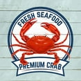 thumbnail image 2 of Allen, Kimberly 12x12 White Modern Wood Framed Museum Art Print Titled - Fresh Crab, 2 of 4