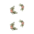 thumbnail image 2 of Destyer Durable Faux Fleur Parti Pendentif – Apparence Réaliste Bonne Texture Bas Rose 2Set, 2 of 6