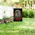 thumbnail image 2 of MKHERT Wolf Garden Flag Banner Decorative Flag for Wedding Home Outdoor Garden Decor 12x18 inch, 2 of 2