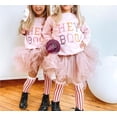 thumbnail image 2 of Toddler Baby Girl Halloween Outfit Hey Boo Sweatshirt Crewneck Pullover Sweater Long Sleeve Shirt Tops Fall Clothes, 2 of 8