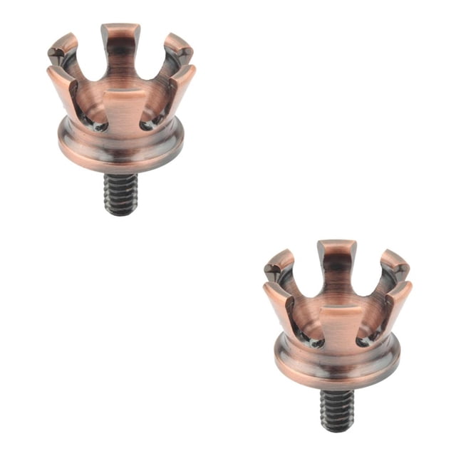 Speravity Motorcycle 1/4 Style Aluminum Seat Bolts Screw for Harleys 01 Bronce 2piezas