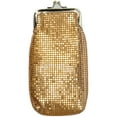 thumbnail image 1 of CTM®  Mesh Cigarette or Glasses Case with Kiss Lock Closure (Women's), 1 of 2