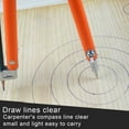 thumbnail image 3 of Maoww Woodworking Precision Pencil Compass Multifunctional Adjustable Professional Drawing Scribe Compass, 3 of 7