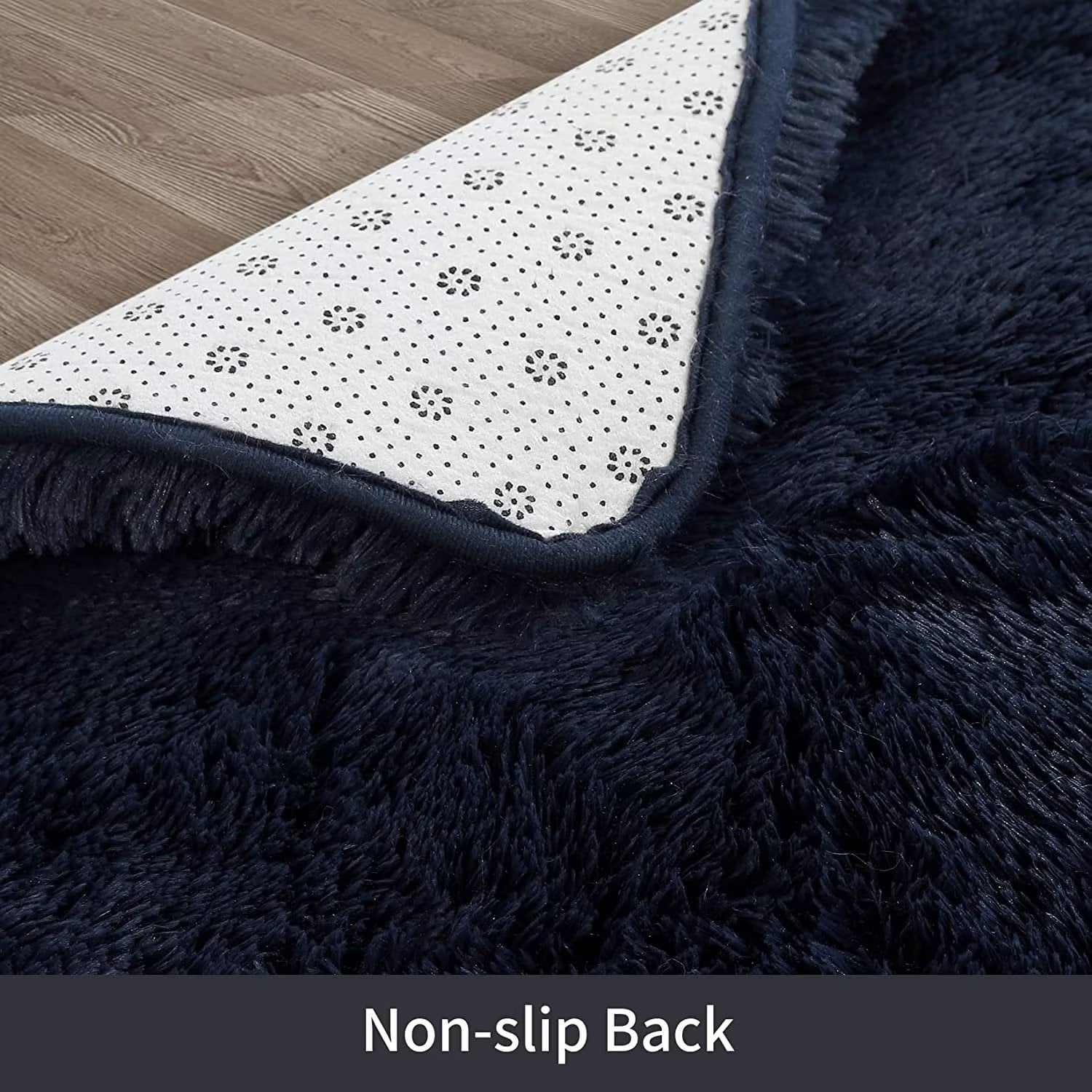 RugRu アイボリー ネイビー Wool Shaggy Rug 140×200 LOOMYZebraWoolRug_1_1200x1200.