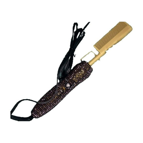 Rose Gold Bling Hot Comb