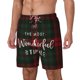 thumbnail image 1 of Balery Wonderful Time Christmas Bañador para hombre, shorts de playa de secado rápido con entrepierna y forro de compresión-XX-Large, 1 of 6