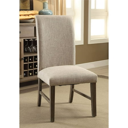 Furniture Of America Malgaria Parsons Dining Side Chair Set Of 2