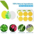 thumbnail image 3 of Paquete de 40 pegatinas repelentes de mosquitos para niños y adultos: citronela natural, citronela y eucalipto para una protección de hasta 24 horas. Sincere electronic, 3 of 5