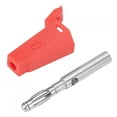 thumbnail image 4 of 10pcs P3002 4mm Banana Plug, Nickel Plated Speaker Banana Plug Connector Test Probe Binding Post For Electrical Testing, 4 of 8