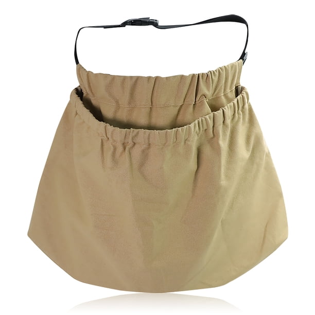 Delantal de recolección de jardín para deshierbe, bolsa de forrajeo de hongos, paquete de recolección de tela impermeable a la cintura, herramienta de granjero de almacenamiento al aire libre, caqui Inevent HA009534-02