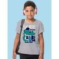 thumbnail image 2 of Cool Crocodile Skater T-Shirt Juniors -Image by Shutterstock,  x-Small, 2 of 4