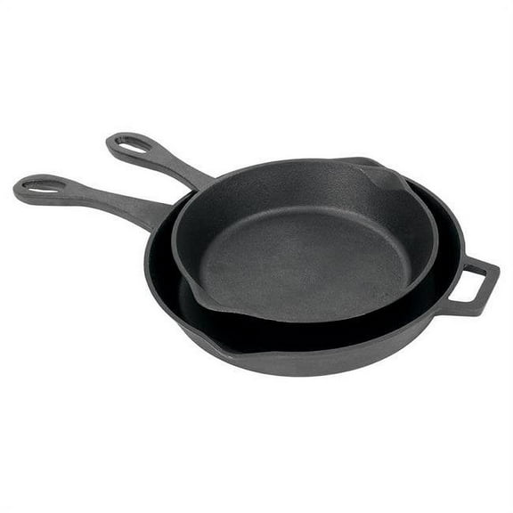 Bayou Classic 7451 2 Piece Skillet Set - 10 & 12 in.
