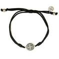 thumbnail image 2 of My Saint My Hero Serenity Bracelet - Black/Silver, 2 of 2