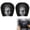 A, variant on 2 PCS Car Headrest Cover, Funny Scary Monster Face Black Head Rest Cover, Soft Polyester Fabric Stretchy Washable Headrest Protector Universal Fit to All Car Suvs Truck Van