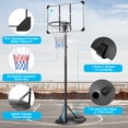 thumbnail image 3 of Adjustable Portable Basketball Hoop - 7.5ft to 9.2ft with Backboard, 3 of 7