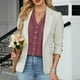 thumbnail image 5 of Eres Más Que una Camisa de Puntuación de Prueba Boho Top Manga Corta Cuello Redondo Blusa Suelta, Detalle de Encaje Color Sólido Desgaste de Verano Casual, Mezcla de Poliéster Spandex, 5 of 9