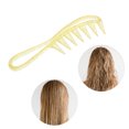 thumbnail image 6 of Unique Bargains 1 Pc Durable Wide Tooth Comb Yellow PS, 6 of 6