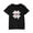 Black 02, variant on QQAMB Toddler Kids Boys Girls Baseball Print T-Shirts Cute Crewneck Short Sleeve Tee Top