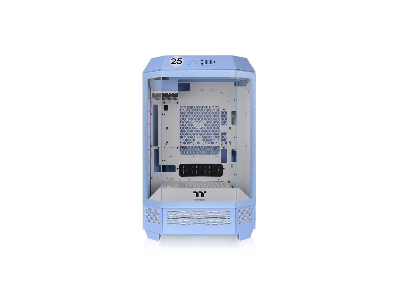 Thermaltake The Tower 300 Hydrangea Blue Micro mATX Tower Chassis CA1Y400SFWN00