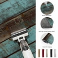 thumbnail image 5 of Area Rugs 3'x5', Teal Wood Grain Carpet Runner Indoor Outdoor Rugs Home Decor Aesthetic, Gradient Farm Old Wooden Board Vintage Non Slip Mats Washable Accent Rug for Living Room Bedroom, 5 of 8