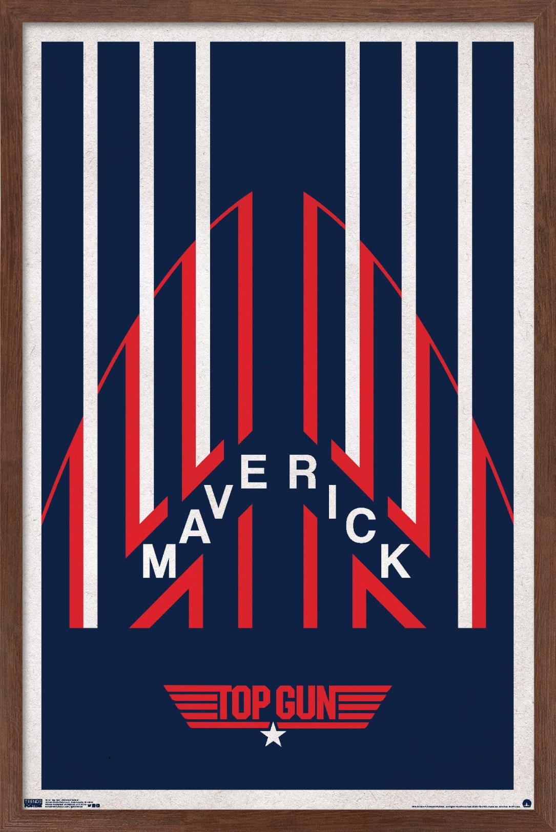 Top Gun - Maverick Helmet Wall Poster, 22.375" x 34", Framed - Walmart.com