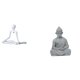 thumbnail image 1 of Estatua de Buda mono pensador abstracto creativo, figura decorativa única, escultura artística, adorno para entrada, dormitorio, hotel, patio, patio t, 1 of 8