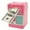 Pink, variant on ABS Electronic Piggy Bank Password Protection ATM Piggy Bank Auto Cash Roll Function Money Saving Box Easy Access for Children