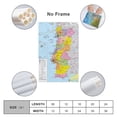 thumbnail image 2 of Portugal Map Posters Posters Wall Art Painting Canvas Gift Living Room Prints Bedroom Decor Poster Artworks 24x36inch(60x90cm), 2 of 6