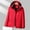 Red, variant on Royisotas Winter Jackets for Men Pockets Coats Windproof Big and Tall Lightweight with Hood Long Sleeve Mens Rain Jackets Waterproof
