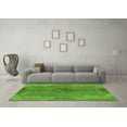 thumbnail image 3 of Ahgly Company Indoor Square Abstract Green Modern Area Rugs, 6' Square, 3 of 4