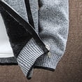 thumbnail image 5 of TUWABEII Knit Cardigan for Men,Men's Jacket Classic Solid Colorted Sweater Sweater Slim Jacket, 5 of 5