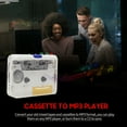 GoolRC TON010S Portable Cassette to MP3 Player USB Tape Player MP3 Converter with 3.5mm AUX