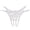 White, variant on Women Lace Low Waist Briefs Panties G-string T Back Underwear