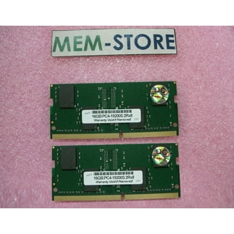 Crucial 32GB DDR4 3200MHz SODIMM Memory Kit, 2x16GB, 260-Pin, CAS