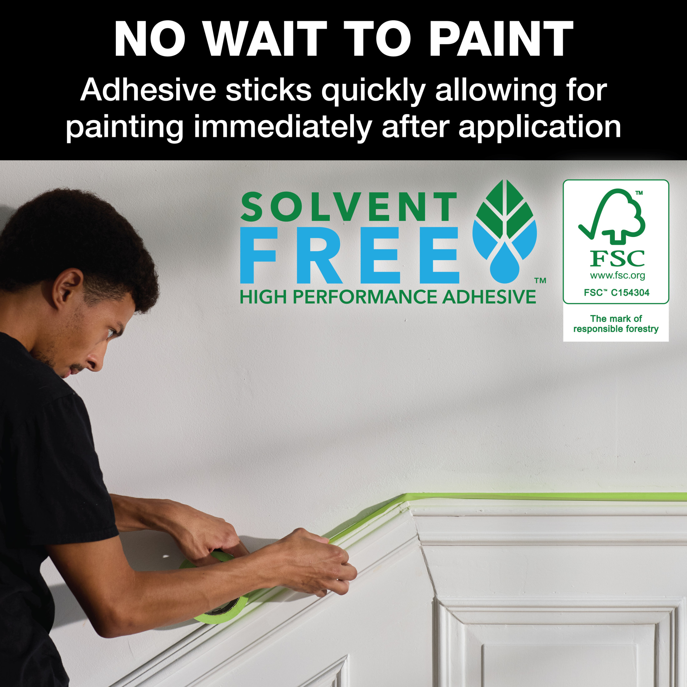FrogTape Advanced 1.88 In. x 45 Yd. Painter's Tape photo 6
