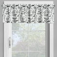 thumbnail image 4 of Ambesonne Tribal Valance & Curtain, Pattern Animal, 55"x36", Black and White, 4 of 6