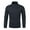 Navy, variant on Lovskoo Men's Sweaters Pullover Trendy Casual Fall and Winter Long Sleeve Zipper Sweater Thin Velvet Sweater Coat Black