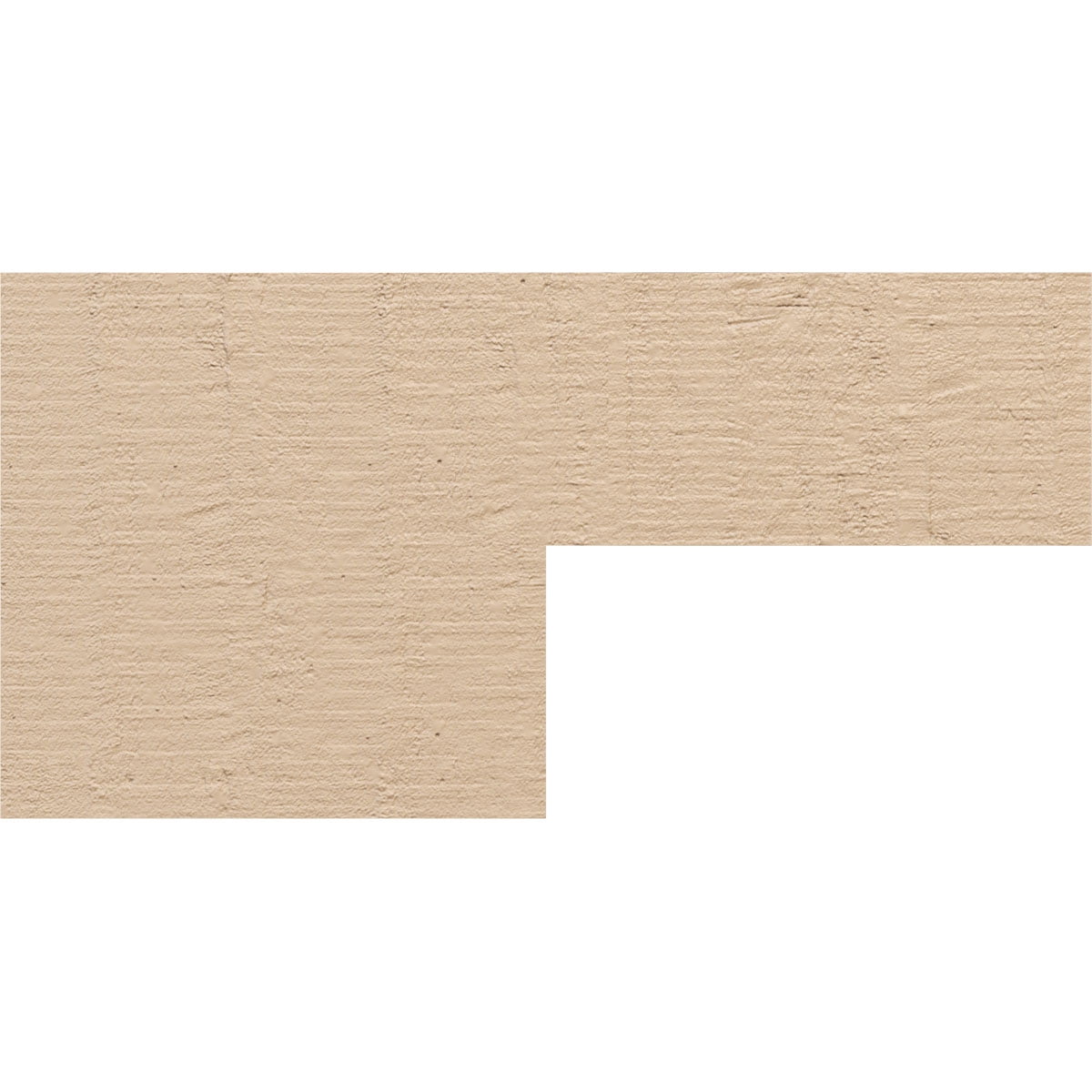6"W x 12"D x 6"H Wide Chapel Hill Rough Cedar Woodgrain TimberThane Corbel, Primed Tan