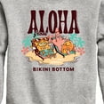 thumbnail image 3 of SpongeBob SquarePants - Aloha From Bikini Bottom - Toddler & Youth Crewneck Fleece Sweatshirt, 3 of 6