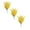 Yellow 6PCS, variant on HJQEQVD Flower Wall Decor 4Pack Artificial Silk forsythia Flower for Front Door 2Pack Artificial Silk forsythia Flower for Front Door Jasmine Flowers Home Party Wedding Day Wall Decoration Yellow