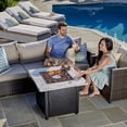 thumbnail image 6 of Endless Summer Stone Top Fire Pit, 30 in. 30,000 BTU, 6 of 10