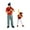 Balls Theme 2 piece, variant on Almencla 1/64 Miniature People Figures Diorama Figurines Resin Collection Crafts Hand Painted for Diorama Miniature Scene Layout Decor Balls Theme 2 piece